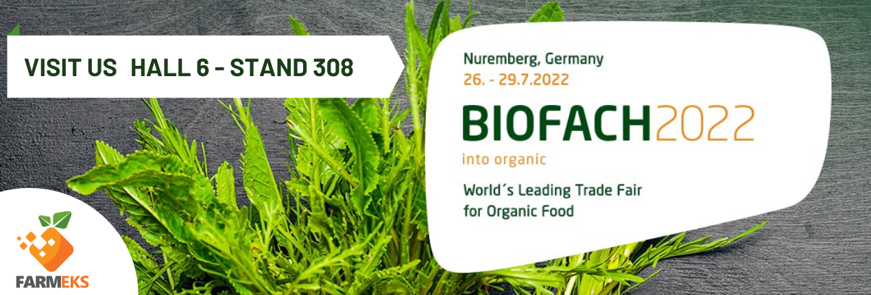 Farmeks is going to Biofach! Hall 6 - Stand 308