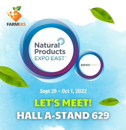 Natural Products Expo East fuarında görüşmek üzere!